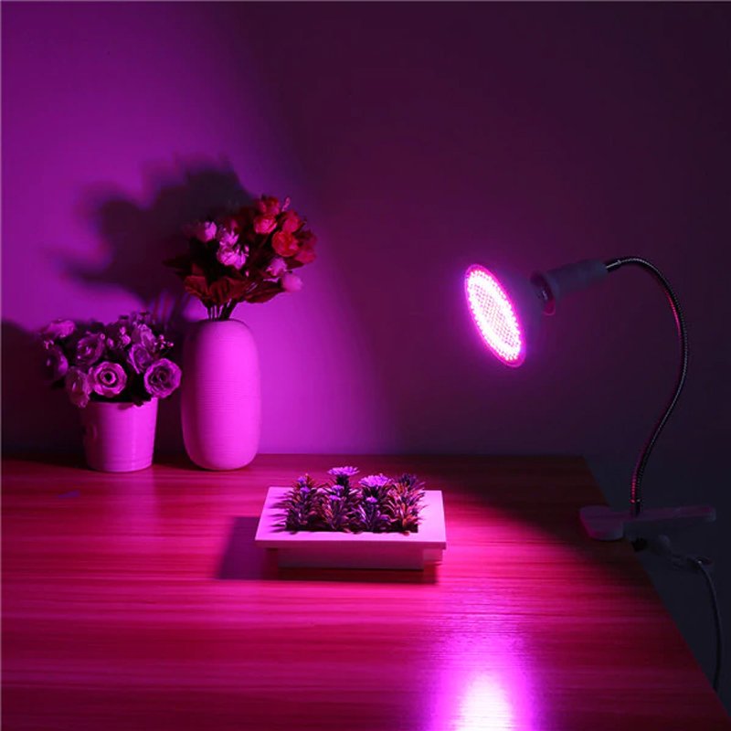 M030F (ALEJA1)  LAMPA PANEL 200 LED DO UPRAWY ROŚLIN 20W WZROSTU -E563