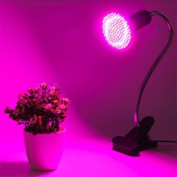 M030F (ALEJA1)  LAMPA PANEL 200 LED DO UPRAWY ROŚLIN 20W WZROSTU -E563