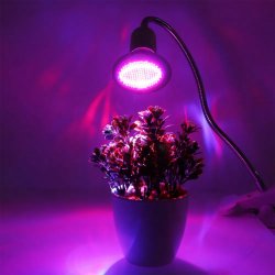 M030F (ALEJA1)  LAMPA PANEL 200 LED DO UPRAWY ROŚLIN 20W WZROSTU -E563