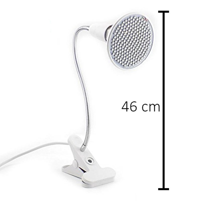 M030F (ALEJA1)  LAMPA PANEL 200 LED DO UPRAWY ROŚLIN 20W WZROSTU -E563