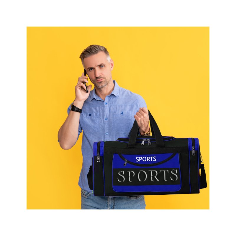 M003B    TORBA PODRÓŻNA DUŻA 20L SPORTOWA TRENINGOWA BAGAŻ - wysyłamy niebieską S071-2