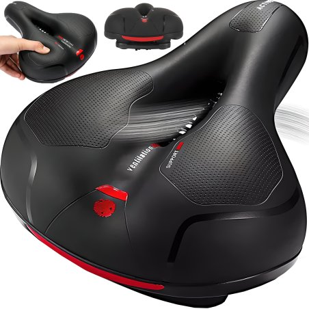 M041C M056H (ALEJA2) Z001G Z049H SIODEŁKO ROWEROWE SPORTOWE PRO PIANKA ELASTYCZNA  -S141
