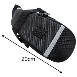 M012D (ALEJA1) N149 TORBA POD SIODEŁKO SAKWA ROWEROWA POJEMNA TYLNA  -S160