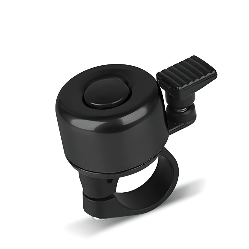 N034 DZWONEK ROWEROWY GŁOŚNY METALOWY NA ROWER ROWEREK-czarny S161
