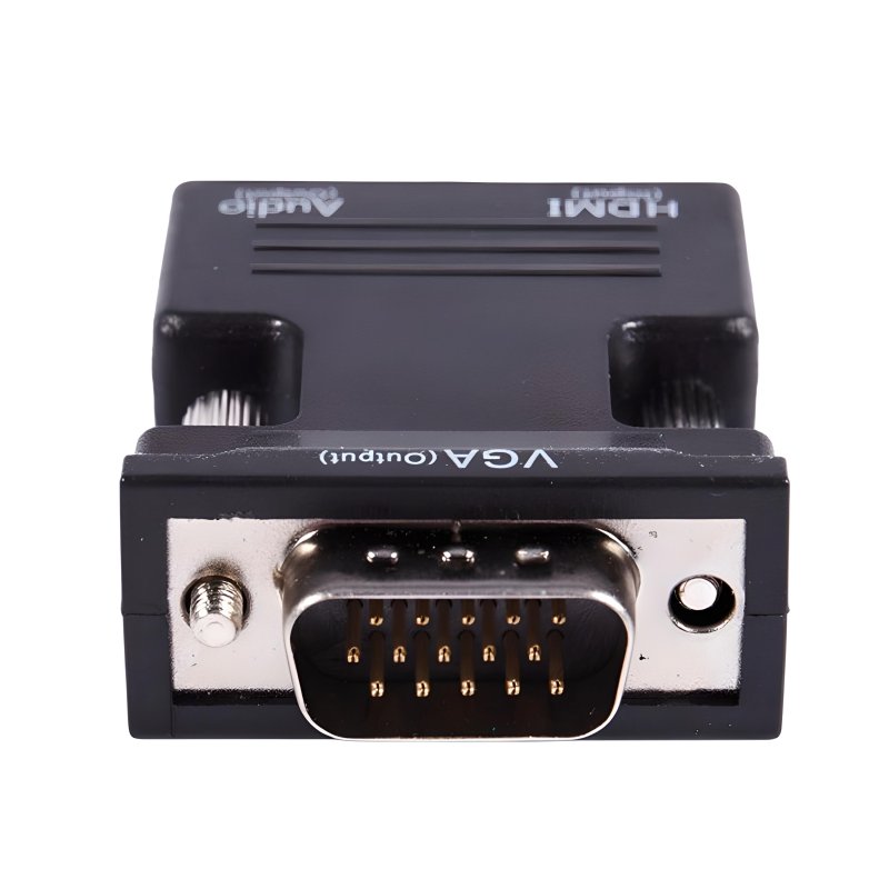 N280 PRZEJŚCIÓWKA ADAPTER KONWERTER HDMI DO VGA + AUDIO  -E467