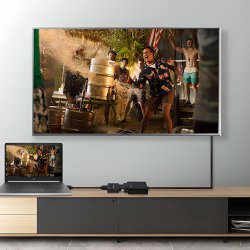 N280 PRZEJŚCIÓWKA ADAPTER KONWERTER HDMI DO VGA + AUDIO  -E467