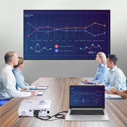 N280 PRZEJŚCIÓWKA ADAPTER KONWERTER HDMI DO VGA + AUDIO  -E467
