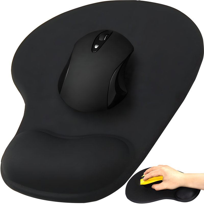 N282  Z001 ERGONOMICZNA PODKŁADKA POD MYSZ MYSZKĘ NADGARSTEK  -E727