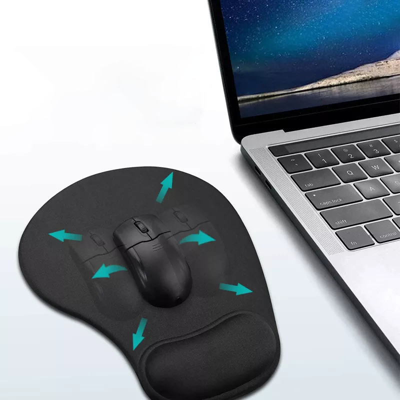 N282  Z001 ERGONOMICZNA PODKŁADKA POD MYSZ MYSZKĘ NADGARSTEK  -E727