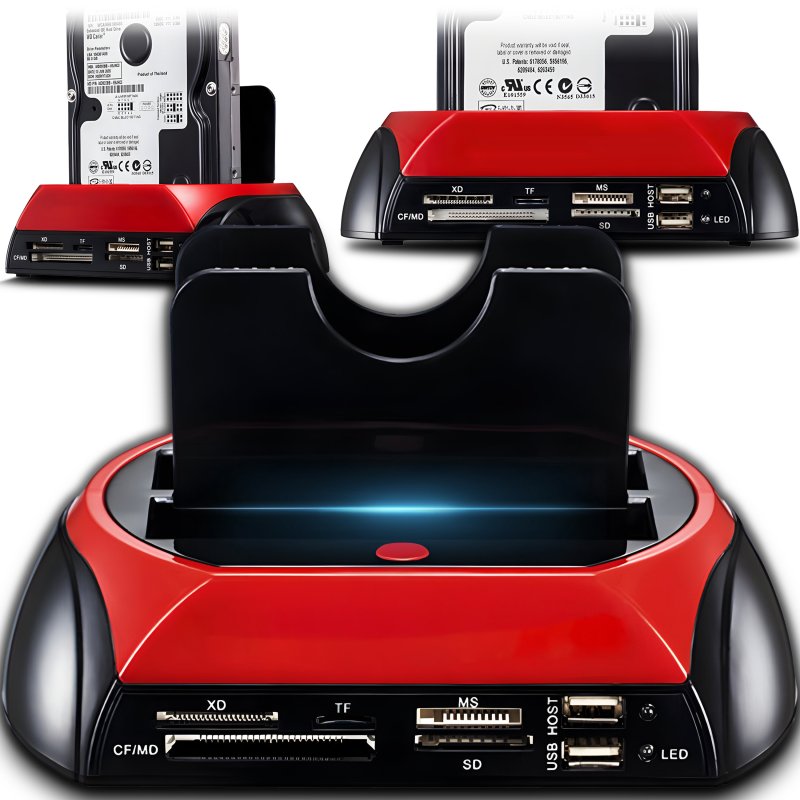 M002A   STACJA DOKUJĄCA DYSKÓW SATA IDE ATA HDD USB MINI -E068