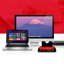 M002A   STACJA DOKUJĄCA DYSKÓW SATA IDE ATA HDD USB MINI -E068