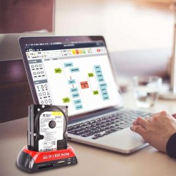 M002A   STACJA DOKUJĄCA DYSKÓW SATA IDE ATA HDD USB MINI -E068