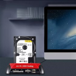 M002A   STACJA DOKUJĄCA DYSKÓW SATA IDE ATA HDD USB MINI -E068