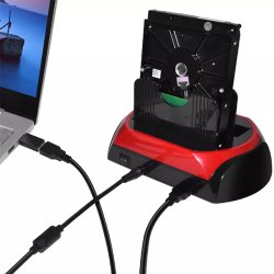 M002A   STACJA DOKUJĄCA DYSKÓW SATA IDE ATA HDD USB MINI -E068