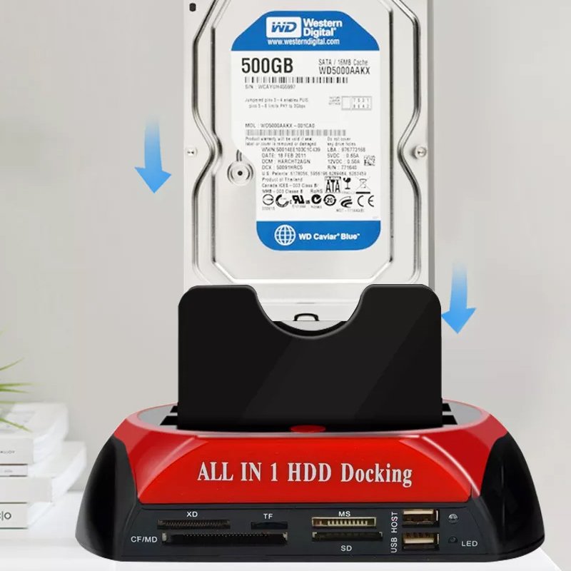 M002A   STACJA DOKUJĄCA DYSKÓW SATA IDE ATA HDD USB MINI -E068