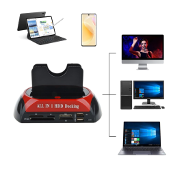 M002A   STACJA DOKUJĄCA DYSKÓW SATA IDE ATA HDD USB MINI -E068