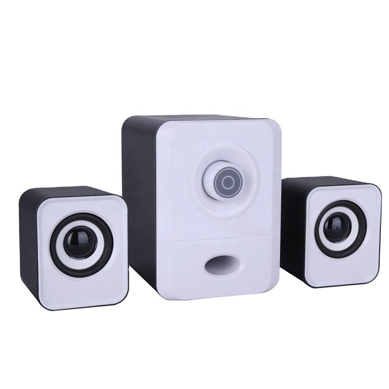 M045C (ALEJA2) GŁOŚNIKI KOMPUTEROWE 2.1 PODŚWIETLENIE LED USB 5W białe 98768089-1