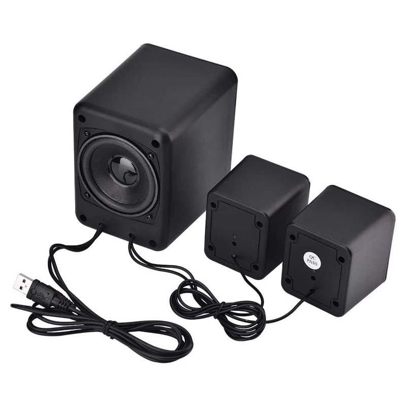 M045C (ALEJA2) GŁOŚNIKI KOMPUTEROWE 2.1 PODŚWIETLENIE LED USB 5W białe 98768089-1