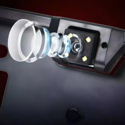 M019B (Aleja1) KAMERA COFANIA Z LED TABLICA REJESTRACYJNA 2SZT -wysyłamy po 2 szt M007❗❗❗❗❗❗❗❗❗❗❗
