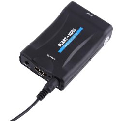 M002E   ADAPTER KONWERTER SCART DO NA HDMI AV EURO FULL HD -E392