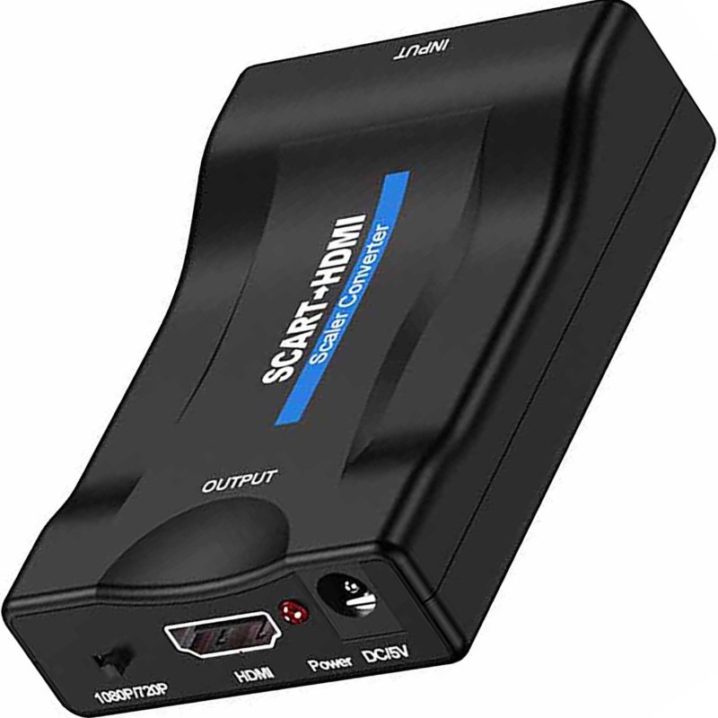 M002E   ADAPTER KONWERTER SCART DO NA HDMI AV EURO FULL HD -E392