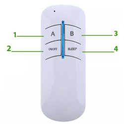 N002 BEZPRZEWODOWY WŁĄCZNIK WYŁĄCZNIK ŚWIATŁA PILOT 1K-E360-1