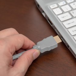 M0002E   ROZDZIELACZ HDMI SPLITTER ROZGAŁĘŹNIK 2 PORTY -E402-1 szary