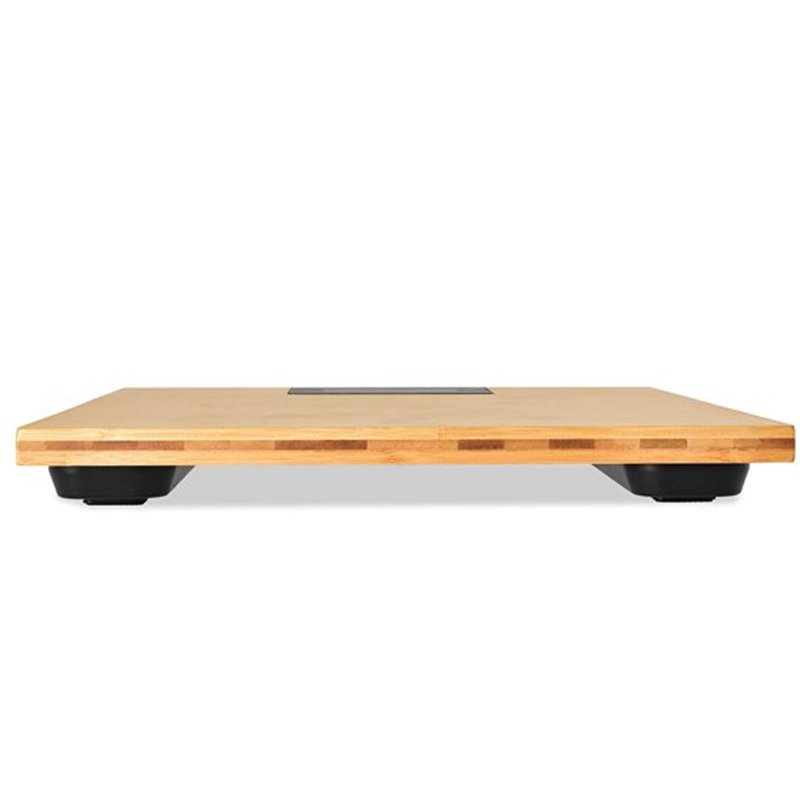 M050C/D (Aleja2)  WAGA ŁAZIENKOWA ELEKTRONICZNA LED BAMBUSOWA 180KG - E730