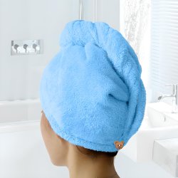 N133 GRUBY CHŁONNY RĘCZNIK NA GŁOWE TURBAN DO WŁOSÓW -U067