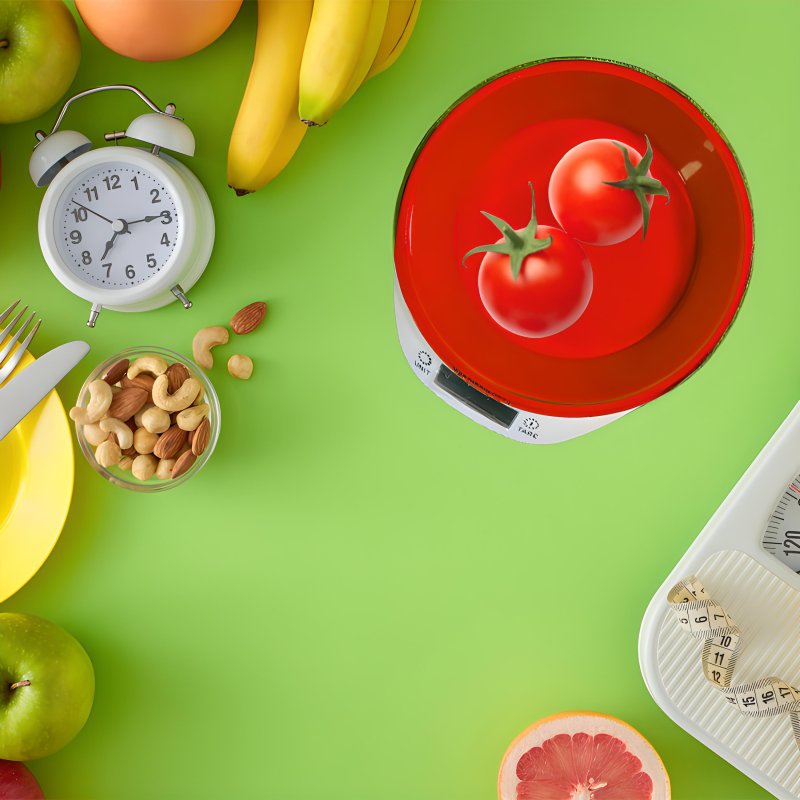 N021 ELEKTRONICZNA WAGA KUCHENNA Z MISĄ PRECYZYJNA 5KG -E652-1 Czerwona