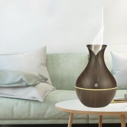 M004C    NAWILŻACZ POWIETRZA DYFUZOR ZAPACHOWY AROMATERAPIA -E136-1 ciemny wysoki