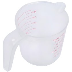 M004A   MIARKA KUCHENNA KUBEK Z PODZIAŁKĄ DZBANEK MIARKĄ 0,5L -O761