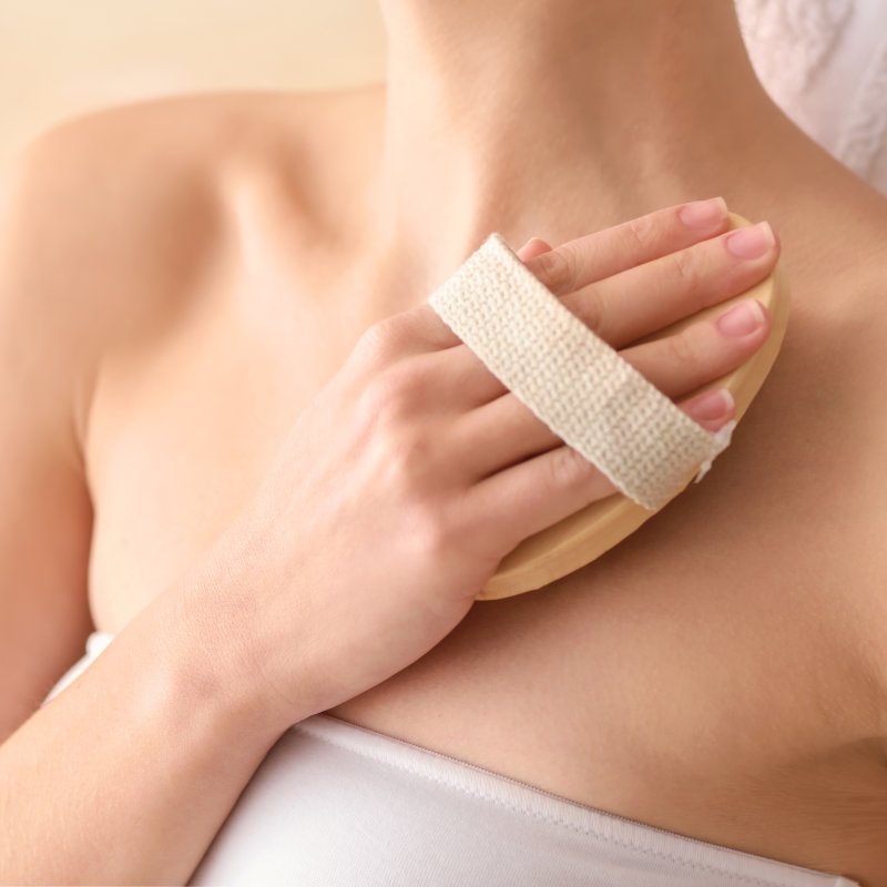 M003F   SZCZOTKA DO MASAŻU CIAŁA NA SUCHO ANTYCELLULITOWA -U122