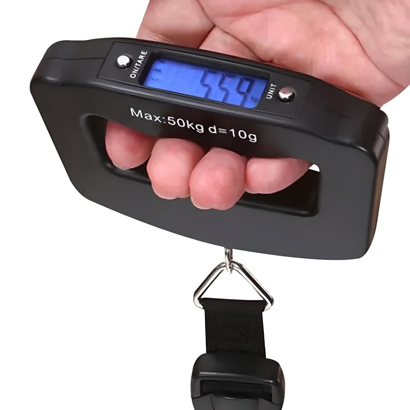 M002F   WAGA BAGAŻOWA HAKOWA WĘDKARSKA RĘCZNA 50 KG -E768