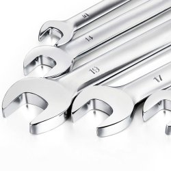 M004A   KLUCZE PŁASKO-OCZKOWE 8-24MM PŁASKIE ZESTAW 14 EL -O652