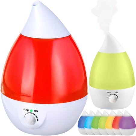 M004A   NAWILŻACZ POWIETRZA LAMPKA LED 7 KOLORÓW 25W 2,6L -E683