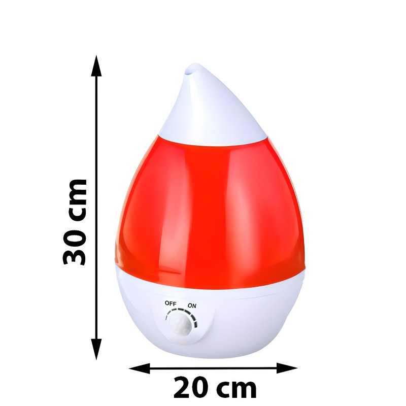 M004A   NAWILŻACZ POWIETRZA LAMPKA LED 7 KOLORÓW 25W 2,6L -E683