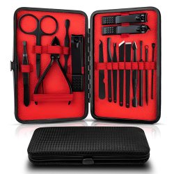 M002E ZESTAW PRZYBORNIK DO MANICURE PEDICURE PAZNOKCI -U089