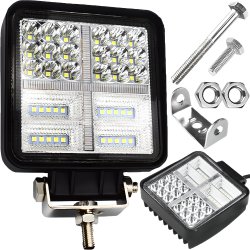 M041A (ALEJA2) LAMPA 38 LED HALOGEN ROBOCZY SZPERACZ 177W 12V-24V -E713