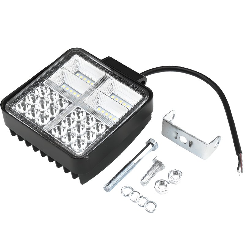 M041A (ALEJA2) LAMPA 38 LED HALOGEN ROBOCZY SZPERACZ 177W 12V-24V -E713