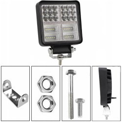 M041A (ALEJA2) LAMPA 38 LED HALOGEN ROBOCZY SZPERACZ 177W 12V-24V -E713