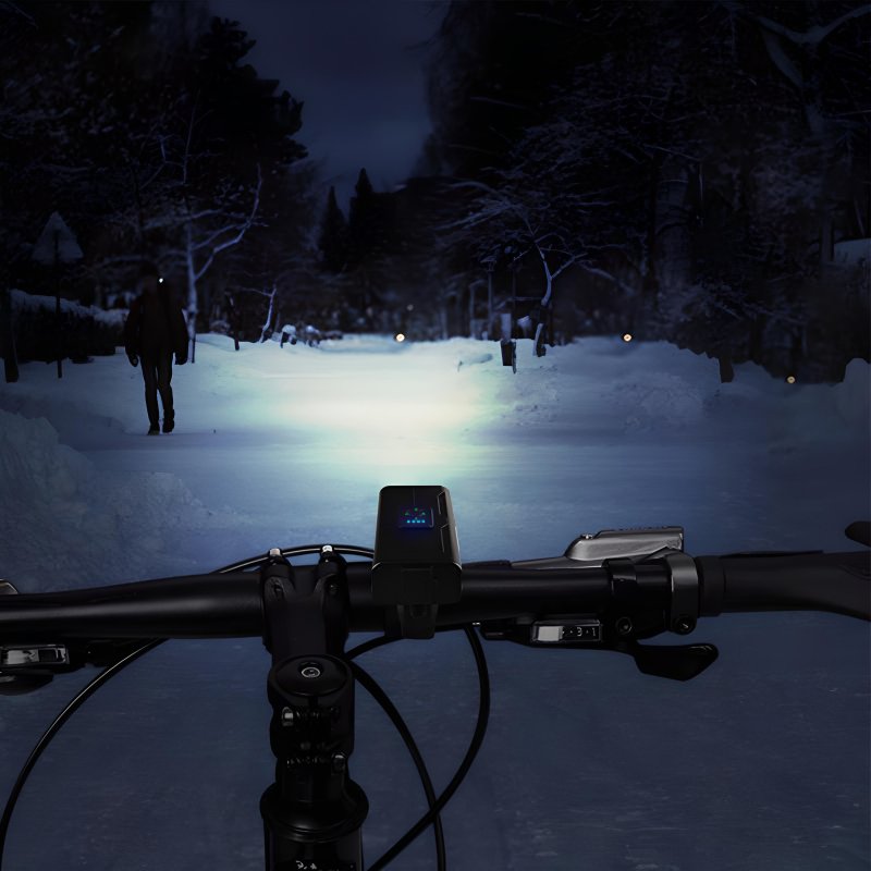 N122  LAMPKA ROWEROWA LED PRZÓD NA USB MOCNA OŚWIETLENIE -S102-1