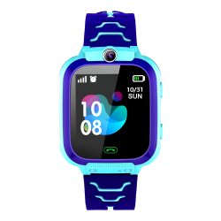 M003C   SMARTWATCH DLA DZIECI ZEGAREK GPS LOKALIZATOR SOS - niebieski E044