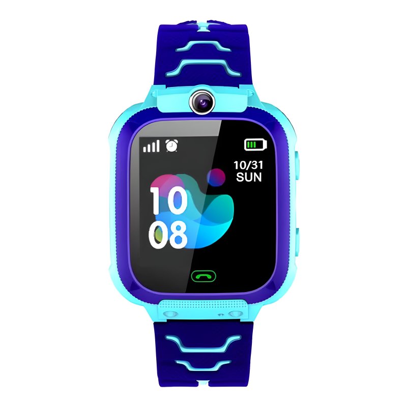 M003C   SMARTWATCH DLA DZIECI ZEGAREK GPS LOKALIZATOR SOS - niebieski E044