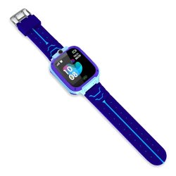 M003C   SMARTWATCH DLA DZIECI ZEGAREK GPS LOKALIZATOR SOS - niebieski E044