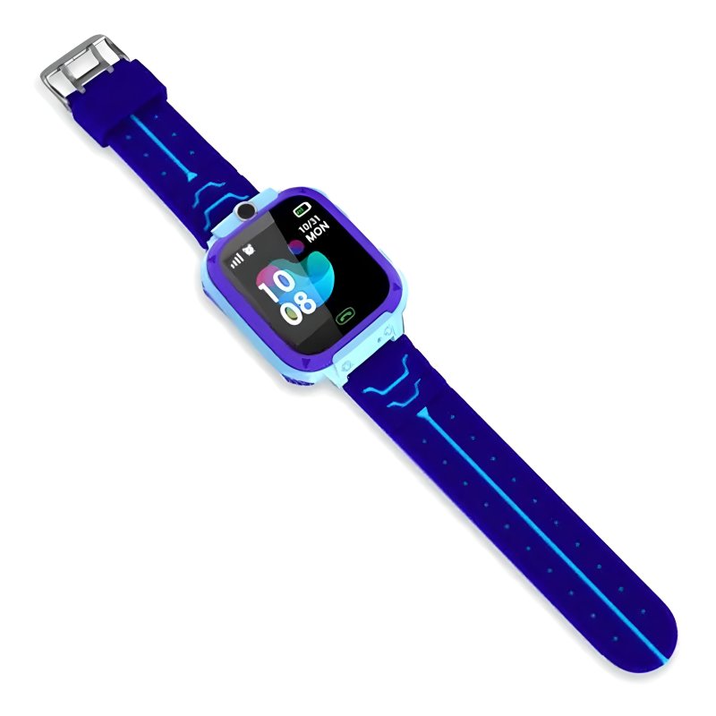M003C   SMARTWATCH DLA DZIECI ZEGAREK GPS LOKALIZATOR SOS - niebieski E044