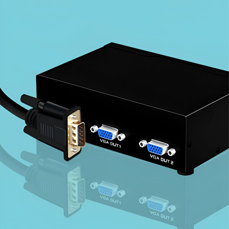 N014 KABEL PRZEWÓD DVI-I DO VGA D-SUB DVI 24+5 DUAL LINK DO MONITORA 150CM -E404