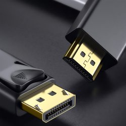 M002F  M000   KABEL ADAPTER HDMI DISPLAY PORT DP PRZEJŚCIÓWKA 4K - E492