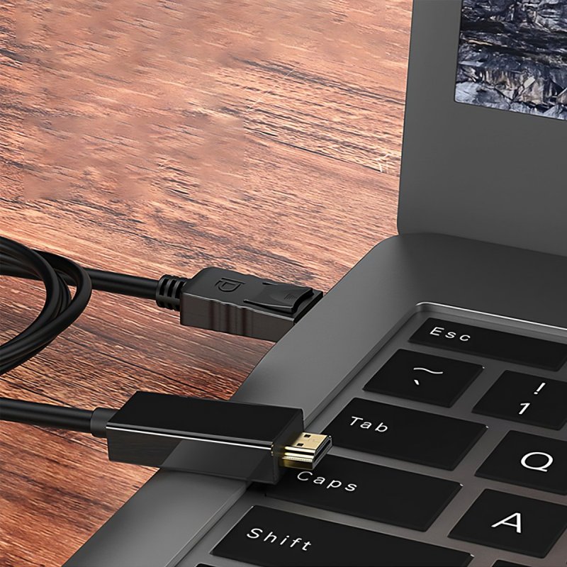 M002F  M000   KABEL ADAPTER HDMI DISPLAY PORT DP PRZEJŚCIÓWKA 4K - E492