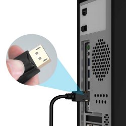M002F  M000   KABEL ADAPTER HDMI DISPLAY PORT DP PRZEJŚCIÓWKA 4K - E492